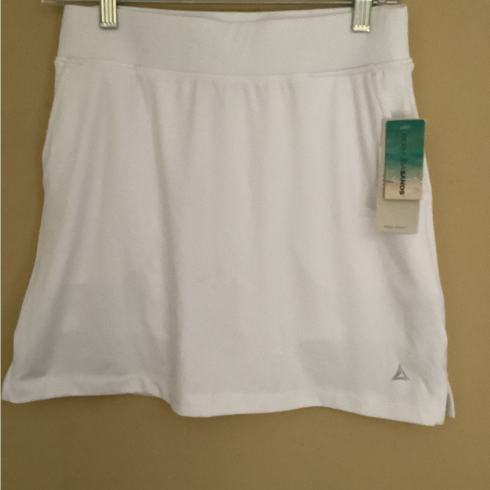 NWT Bermuda Sands White Shelly Golf Skirt Size XS